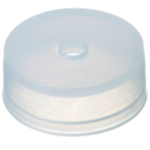 LLG-PE Caps ND20, transparent, for DIN crimp neck