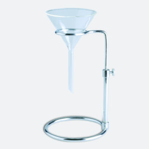 Funnel holder, chromated steel