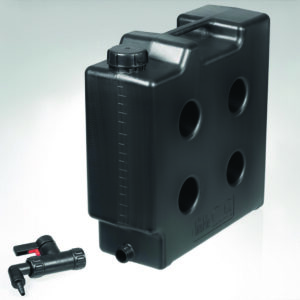 Space-saving jerrycan set, HDPE, electrically conductive