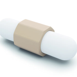 Magnetic stirring bars IKAFLON slide, round, PTFE