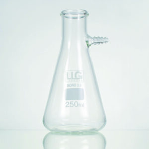 LLG-Filter flasks with nozzle, borosilicate glass 3.3