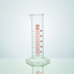 LLG-Measuring cylinders, borosilicate glass 3.3, low form, class B