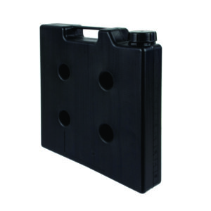 Space saving canisters, HDPE, electrically conductive