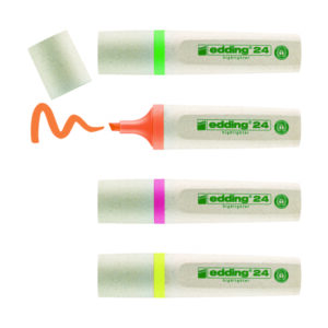 Highlighter edding 24 EcoLine, set of 4 assorted