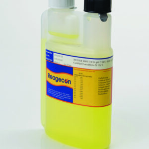 Technical  pH buffer solutions in twin-neck dispensing bottles