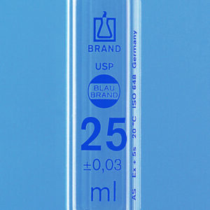 Volumetric pipettes, USP, class AS, AR-glass®, blue graduation