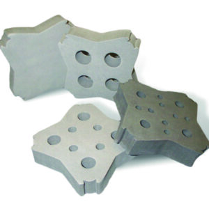 Foam inserts set for recessed platform for vortexers Vortex-Genie®