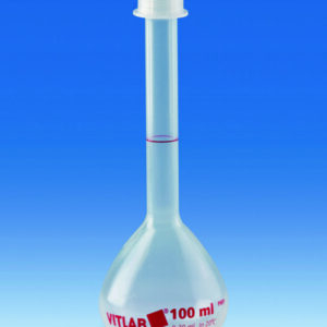 Volumetric Flasks, PMP, Class B, with PP Screw Cap