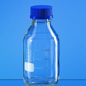 Laboratory bottles, boro 3.3, with screw cap