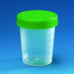Multi-purpose beakers, PP, with screw cap, PE