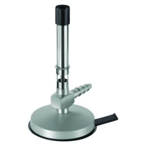 Bunsen burner with air regulation
