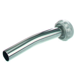 Drain tubes for stainless steel jerrycans