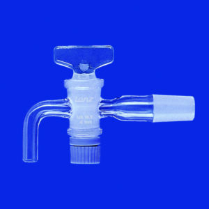 Tabs for aspirator bottles, borosilicate glass 3.3