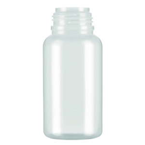 Wide-mouth bottles without closure, series 303, LDPE