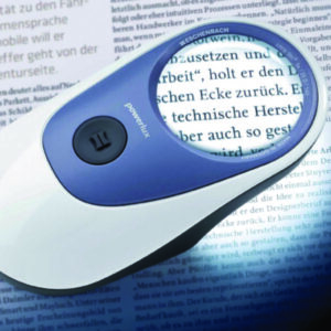 Illuminated magnifier, powerlux