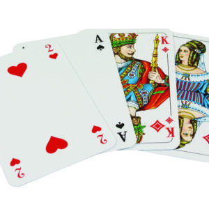 Playing card rejects