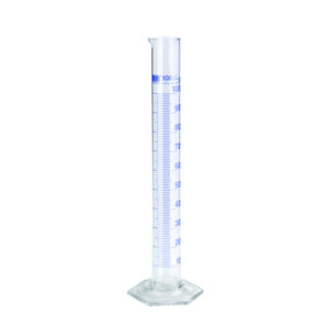 Measuring cylinders, DURAN®, tall form, class B, blue graduation