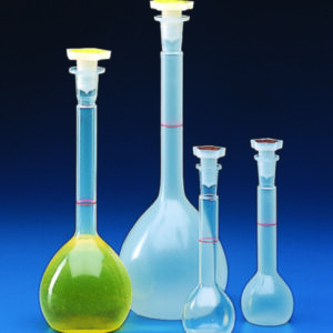 Flasks, volumetric, PP