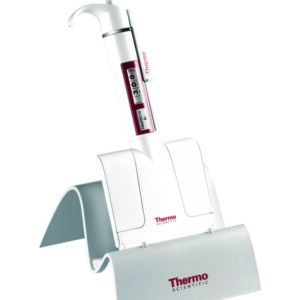 Pipette stand for Multichannel microliter pipettes