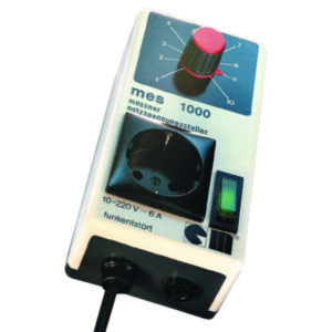 Triac mains voltage regulator, MES 1000 / MES 2000