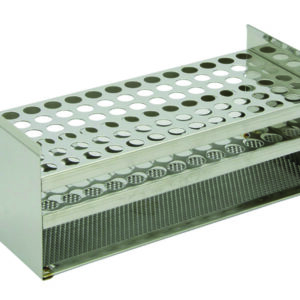 Racks for unstirred water baths