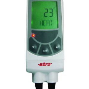 Electronic contact thermometer GFX 460, with fixed stainless steel probe
