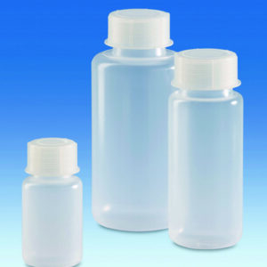 Wide-mouth bottles with screw cap, PP