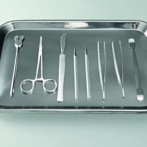 Trays, stainless steel