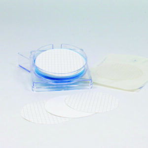 Membran<i>e</i> filters, mixed cellulose ester, with grid