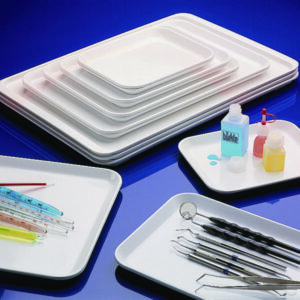 Instrument trays, melamine