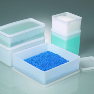 All-purpose boxes, square shaped, PE