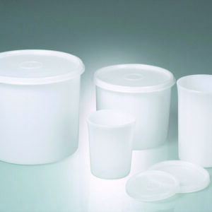 All-purpose boxes, round, PE