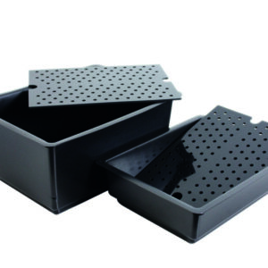 Collecting trays, HDPE, electrically conductive