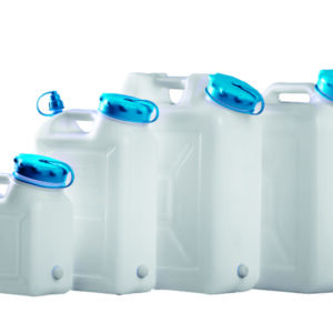 Wide-mouth jerrycans, HDPE