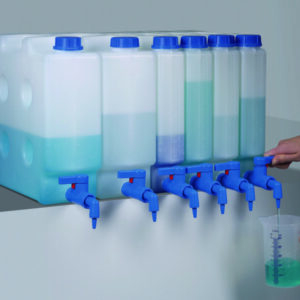 Space-saving StopCock LaboPlast®, PP