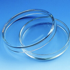Petri dishes, soda-lime glass, with lid