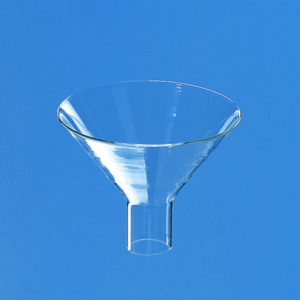 Powder funnels, Borosilicate glass 3.3
