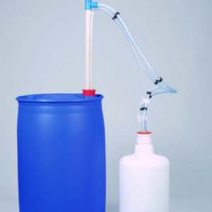 Gas-tight barrel pump, PP