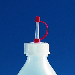 Caps with dropper nozzle, LDPE