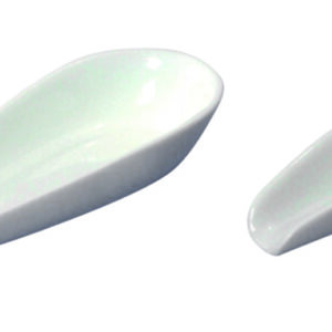 LLG-Weighing scoops, porcelain