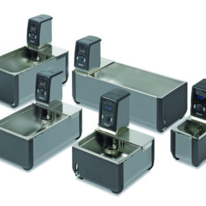 Heated circulating bath with stainless steel tank Optima™ T100-ST series