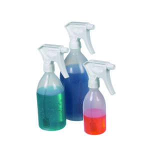 Spray bottle Turn'n'Spray with overhead valve,  PE / PP