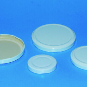 Caps, metal, for LLG-Wide-Neck jars