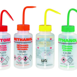 LLG-Safety vented wash bottles, LDPE