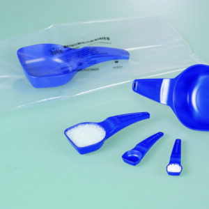 Disposable measuring spoon, PS, detectable