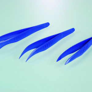 Disposable tweezers, PS, detectable