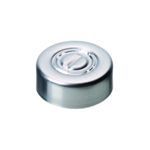 LLG-Crimp seals ND20, center tear off caps, aluminium, unassembled
