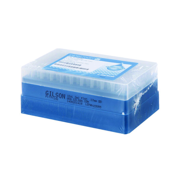 Pipette tips PIPETMAN® EXPERT Gel Loading, flat tips