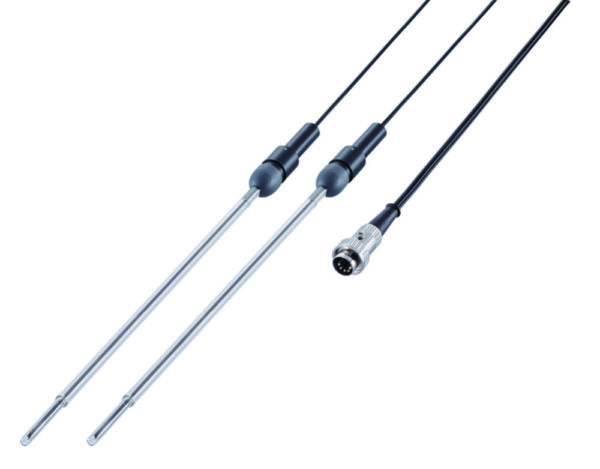 Pt 1000 temperature dual probe for aggressive media for RET® control-visc