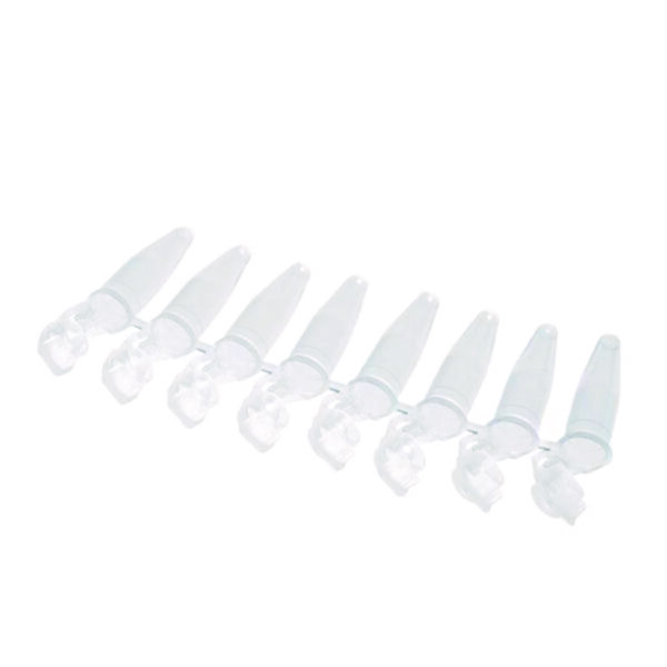 PCR tubes, 8-tube strips